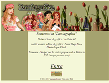 Tablet Screenshot of lamiagrafica.net